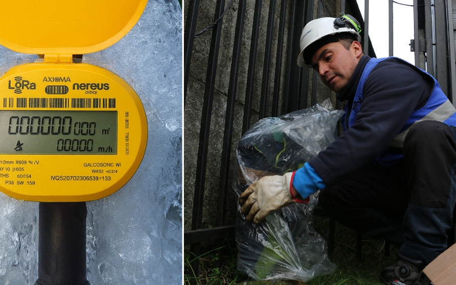 Equipos de Aguas Décima continúan desplegados desde el sábado para ayudar a enfrentar la ola de frio